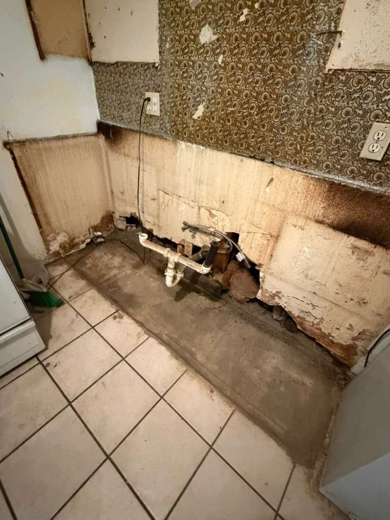 Before — sink area