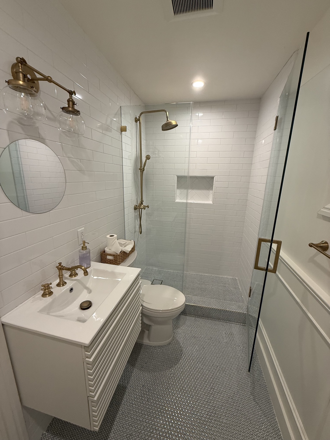Bathroom Remodel — Walk-in Shower